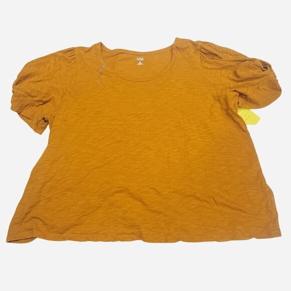 A New Approach Mustard Yellow Blouse Size 1X - Picture 1 of 4